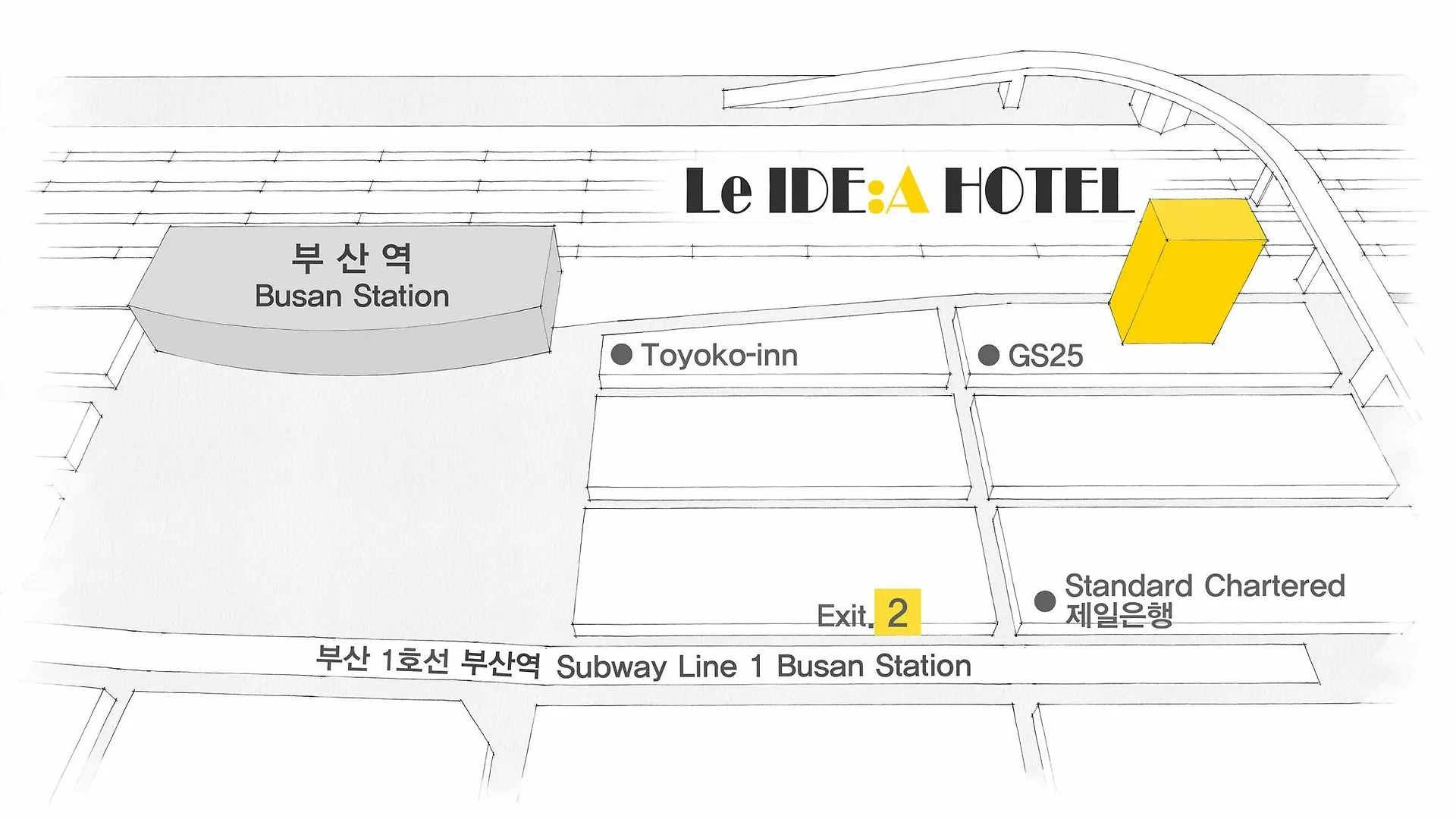 **  Le Idea Hotel Busan Station South Korea